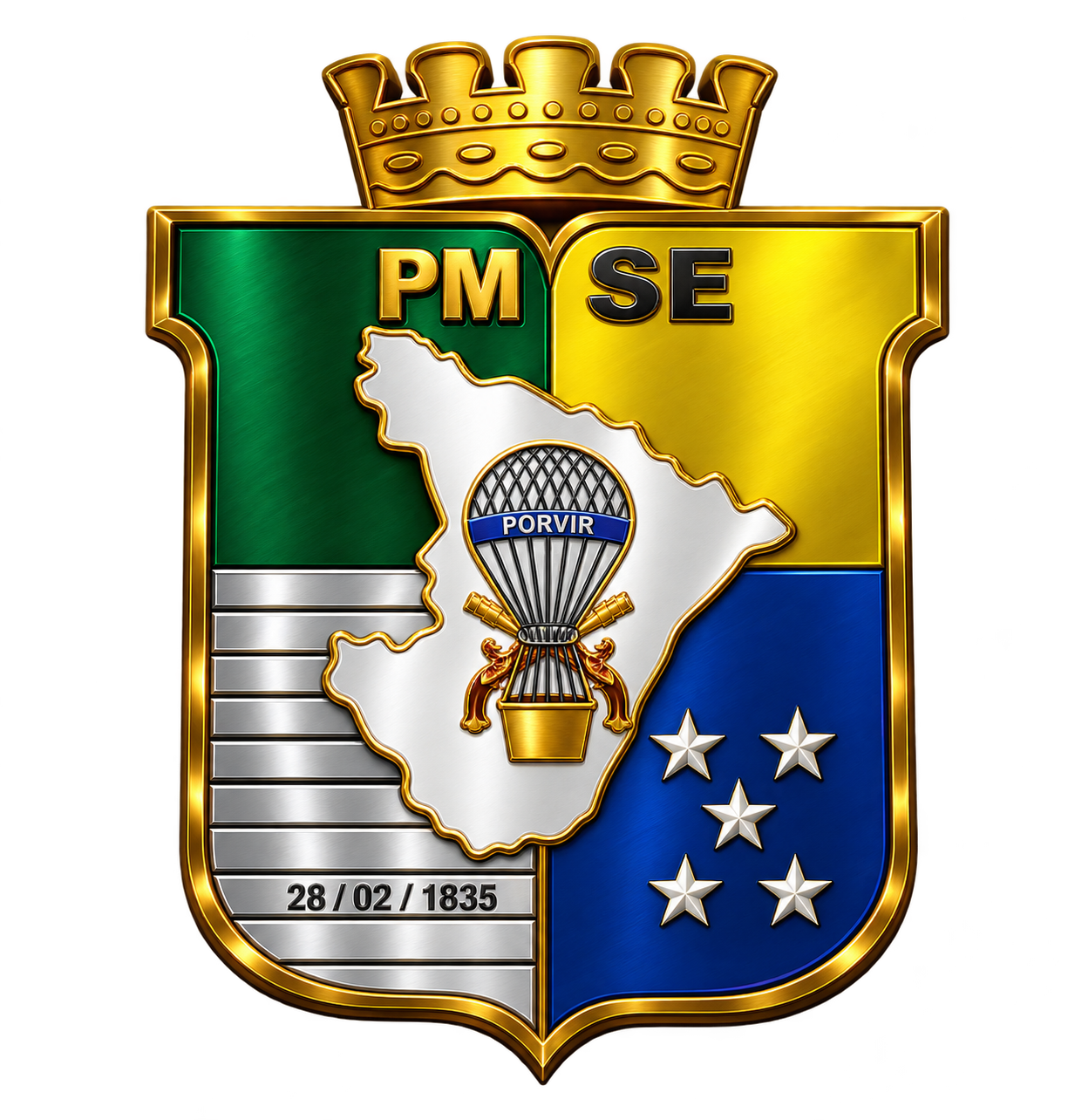Brasão da Polícia Militar de Sergipe